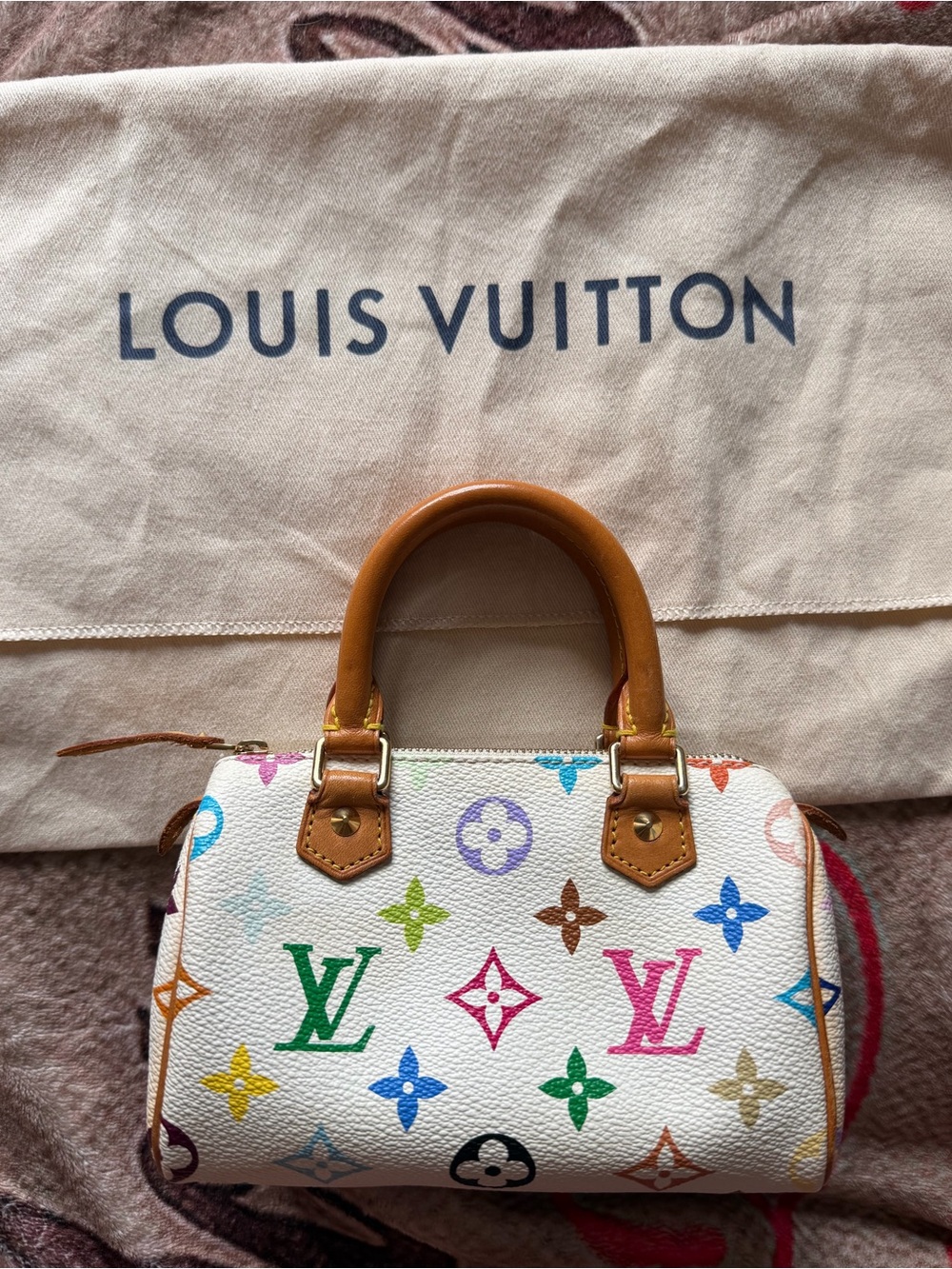 Louis Vuitton x Takashi Murakami Mini Speedy